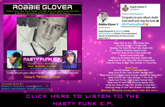 Robbie Glover ft Dee Tails (MN8) and Bradley Mincotsh (S Club 7) - Nasty Funk E.P.
