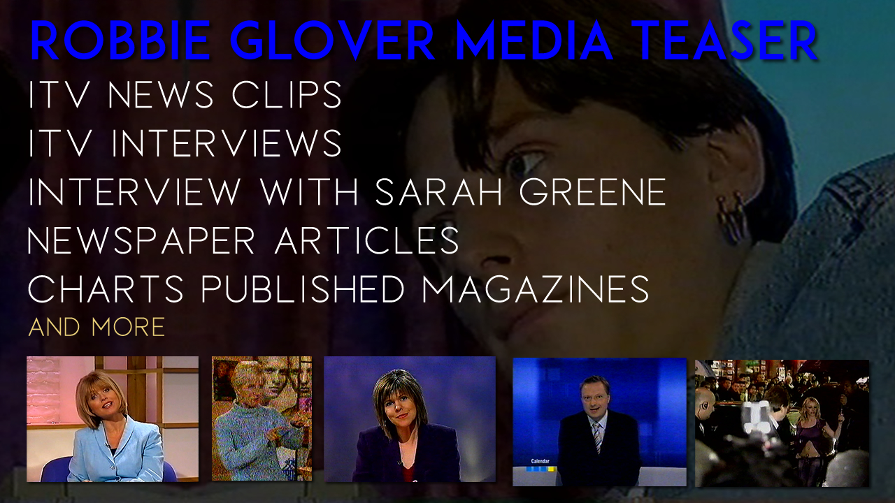 Robbie Glover - TV Features.