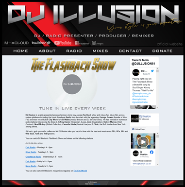 DJ Illusion official website